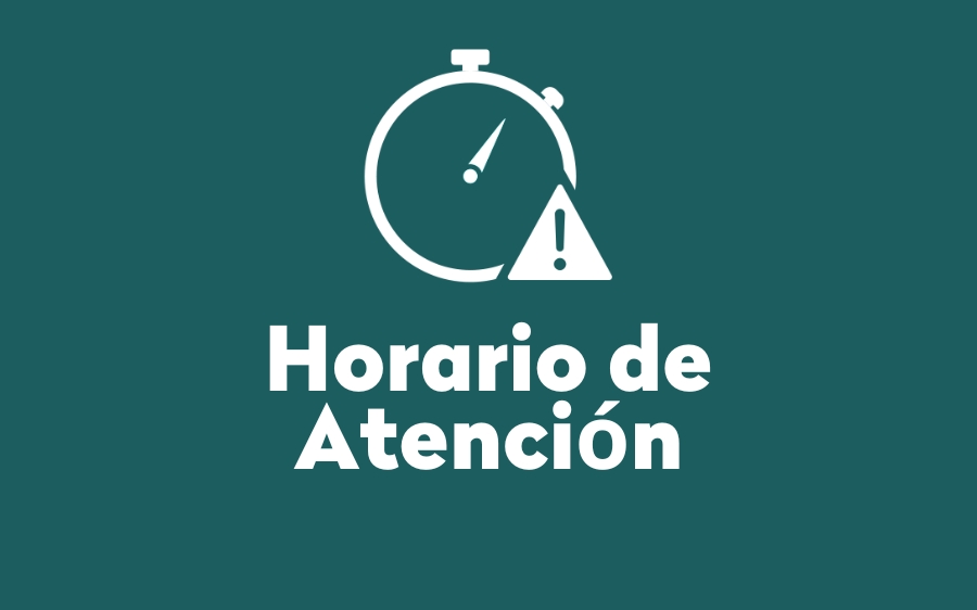 Este martes sólo atenderemos hasta las 13 horas
